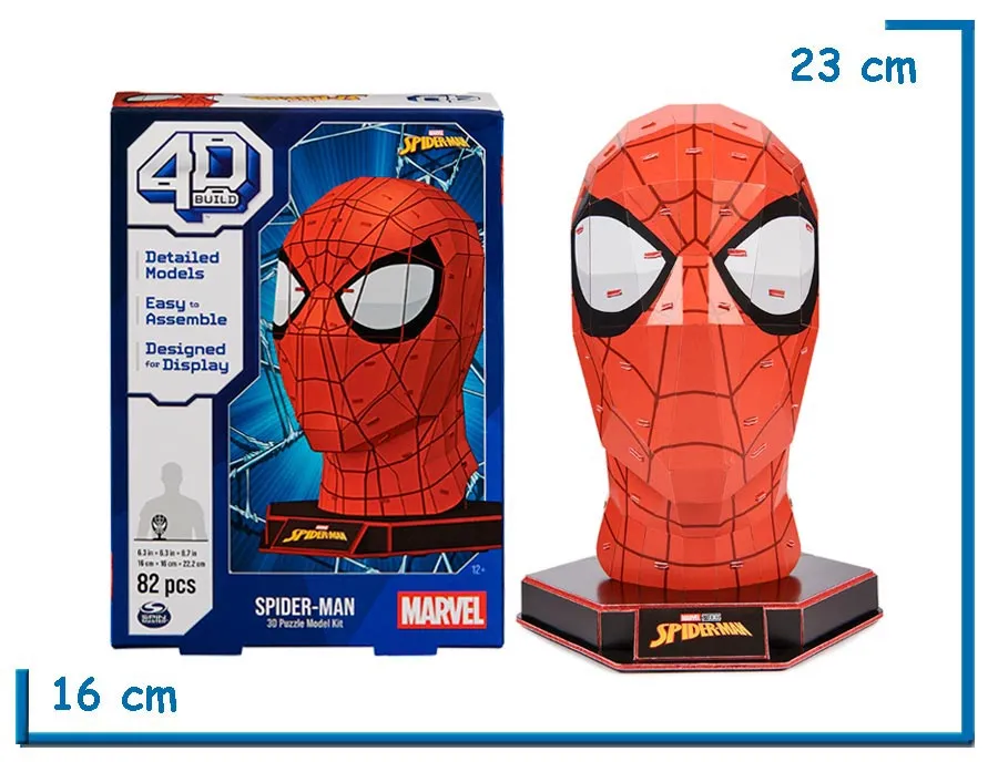 4D BUILD SPIDER-MAN MARVEL 3D PUZZLE