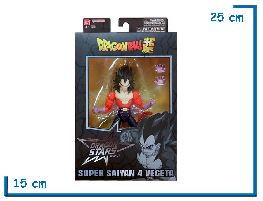 BANDAI SUPER SAIYAN 4 VEGETA DBS DRAGON STARS 17CM