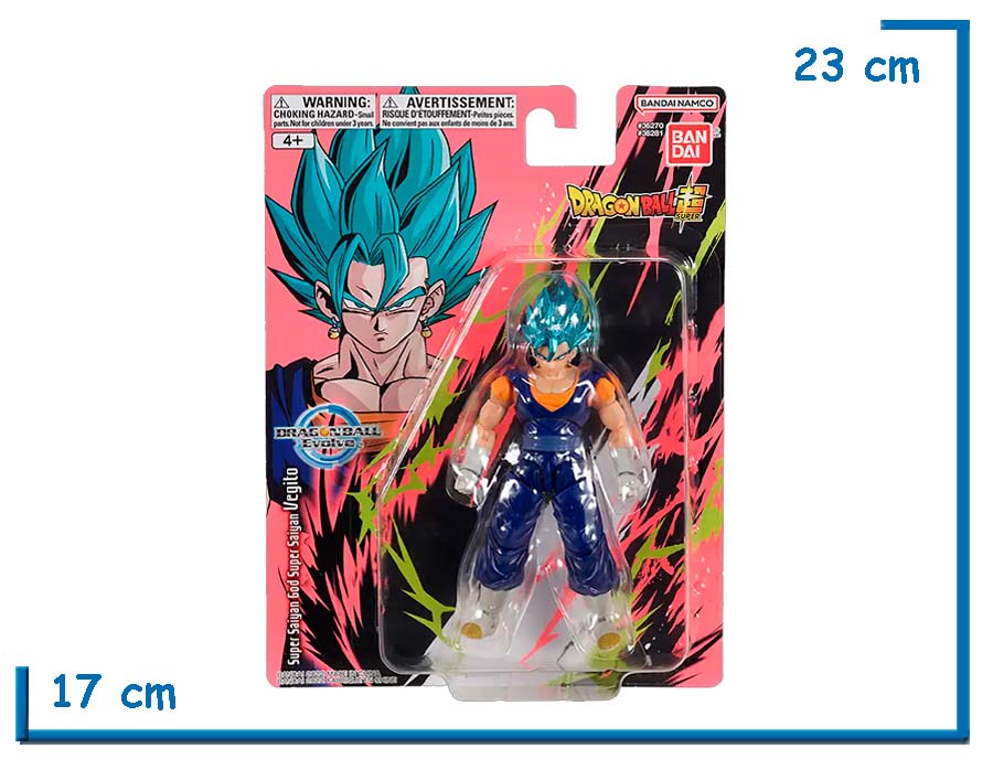 BANDAI SUPER SAIYAN GOD SS VEGITO DBS DRAGON BALL EVOLVE 13CM