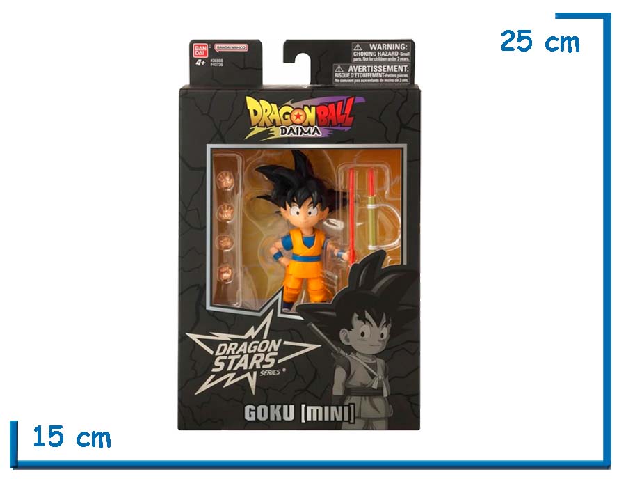 BANDAI GOKU (MINI) DBD DRAGON STARS 17CM