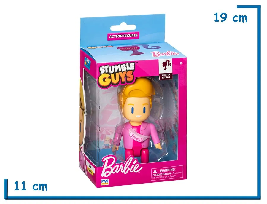 PMI STUMBLE GUYS BARBIE KEN FIGURA 12CM