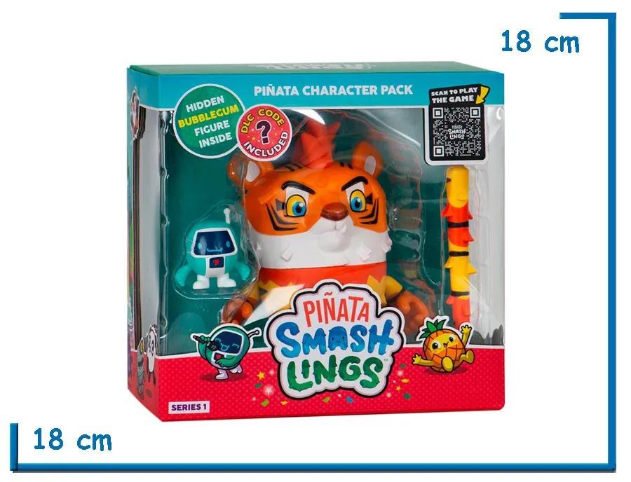 PMI PI¥ATA SMASHLINGS TIGRE PI¥ATA CHARACTER PACK