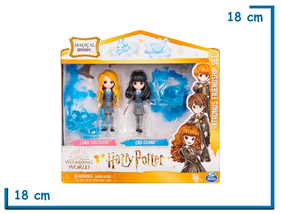 HARRY POTTER MM LUNA Y CHO PATRONUS FRIENDSHIP SET