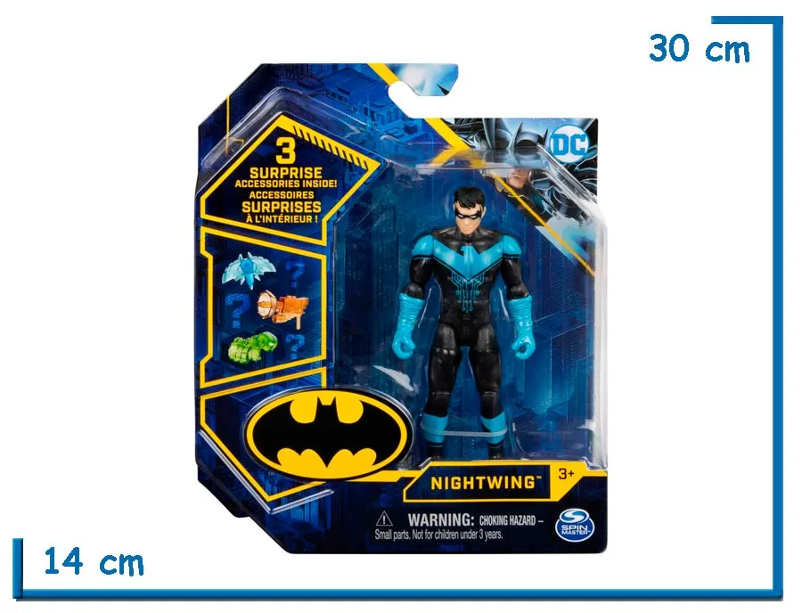 SPIN MASTER DC NIGHTWING BAT-TECH 10CM