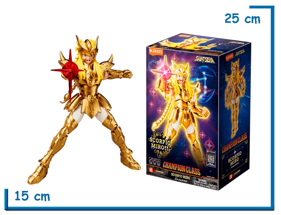 BLOKEES SCORPIO MIRO SAINT SEIYA CHAMPION CLASS MODEL KIT