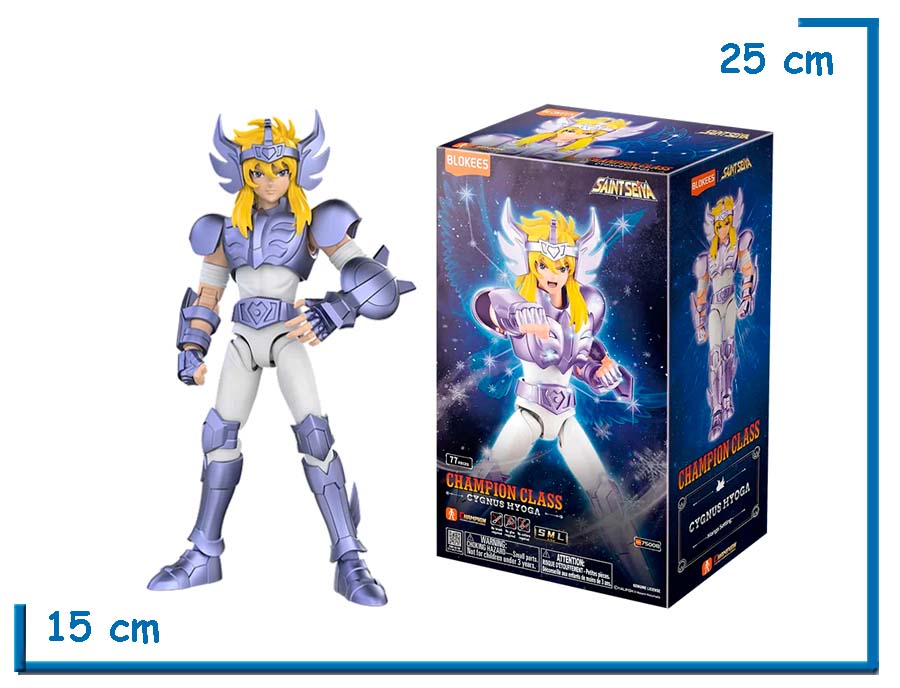 BLOKEES CYGNUS HYOGA SAINT SEIYA CHAMPION CLASS MODEL KIT