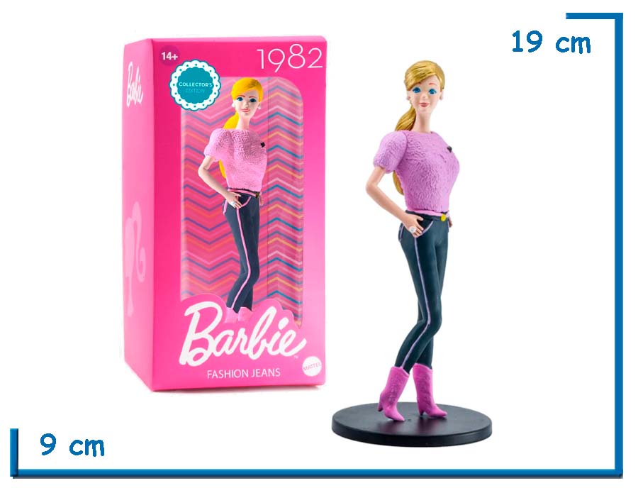 LUPPA BARBIE FASHION JEANS 1982 FIGURA DE COLECCION 15CM