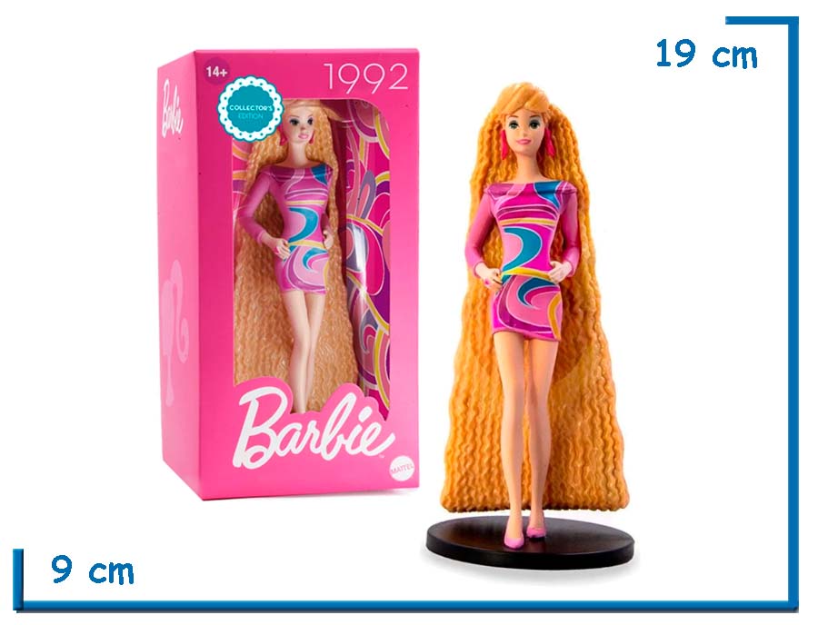 LUPPA BARBIE TOTALLY HAIR 1992 FIGURA DE COLECCION 15CM