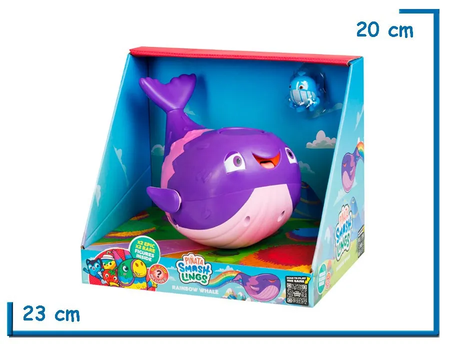 PMI PI¥ATA SMASHLINGS RAINBOW WHALE