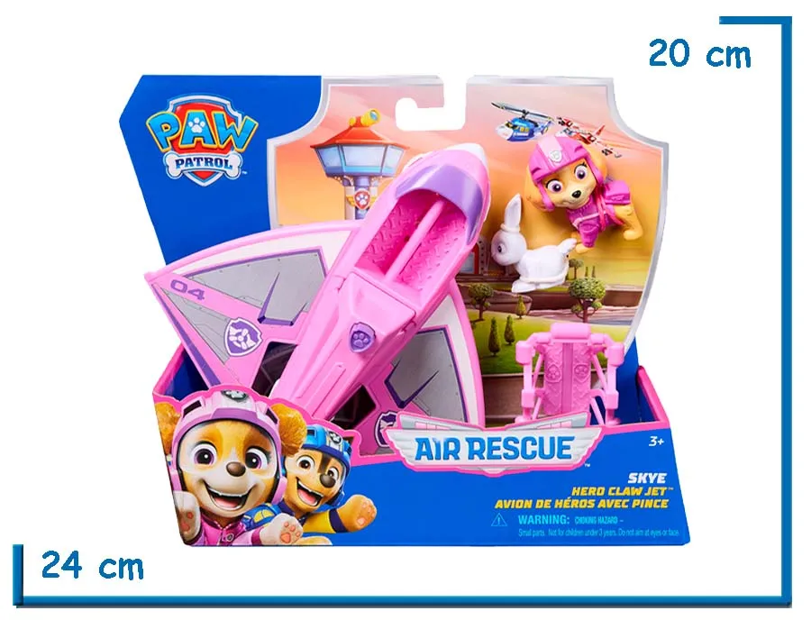 SPIN MASTER SKYE HERO CLAW JET PAW PATROL AIR RESCUE