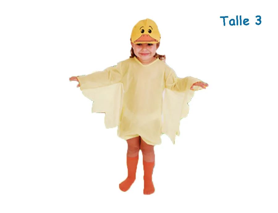DISFRAZ TALLE 3 PATITO