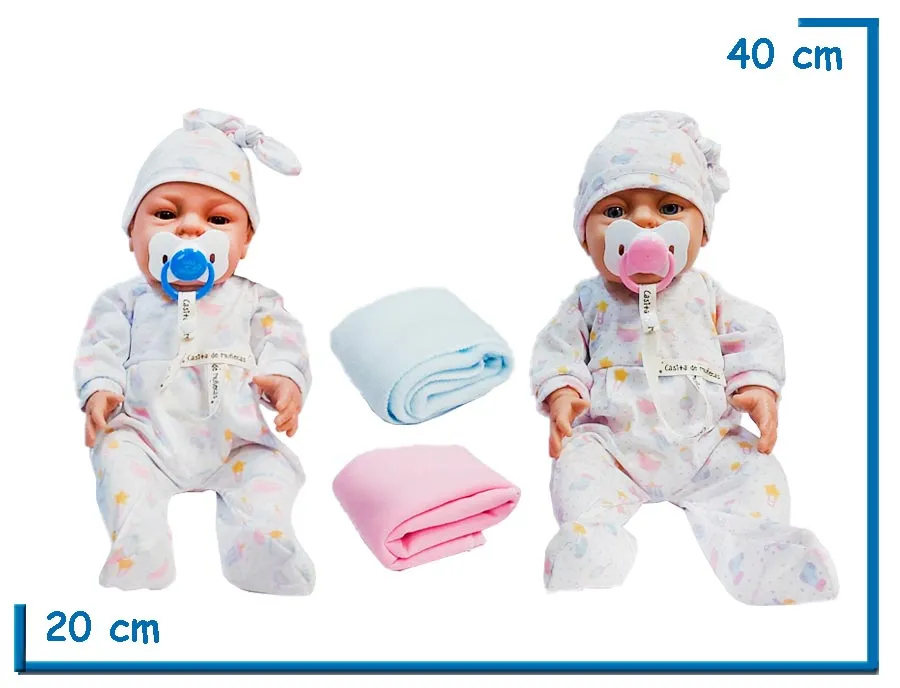 CAMILA AGUSTIN BEBE CON MANTITA POLAR Y CHUPETE