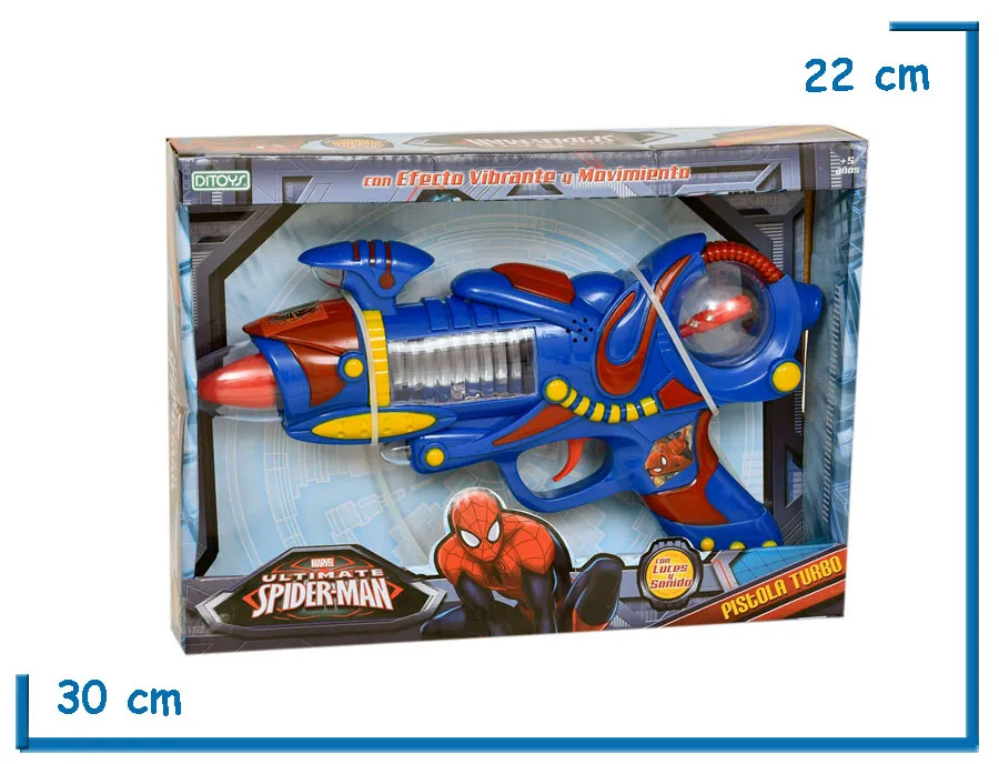 SPIDER-MAN PISTOLA TURBO