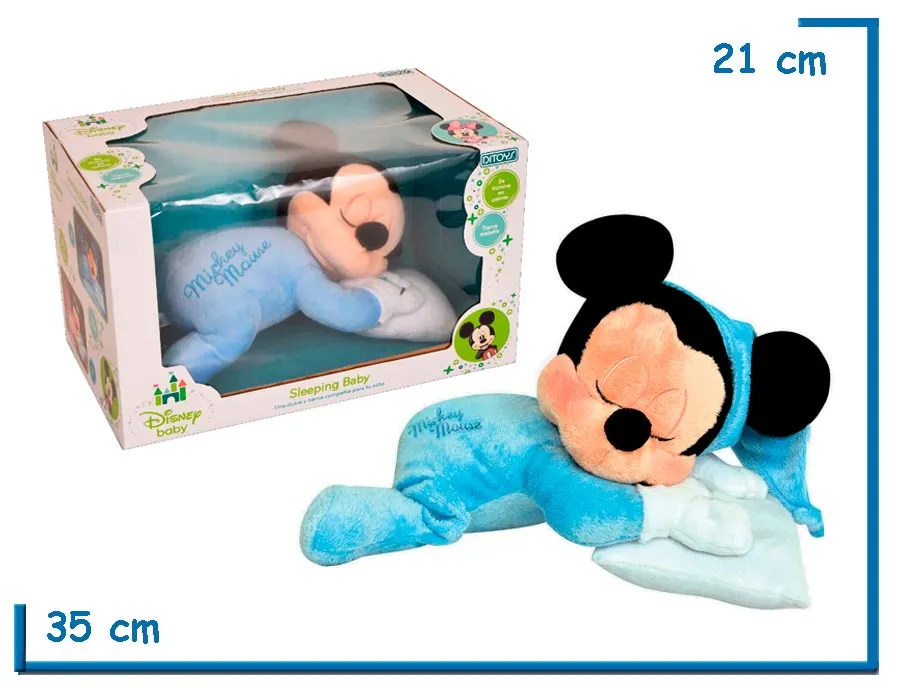 DISNEY BABY MICKEY SLEEPING BABY LUZ Y SONIDO