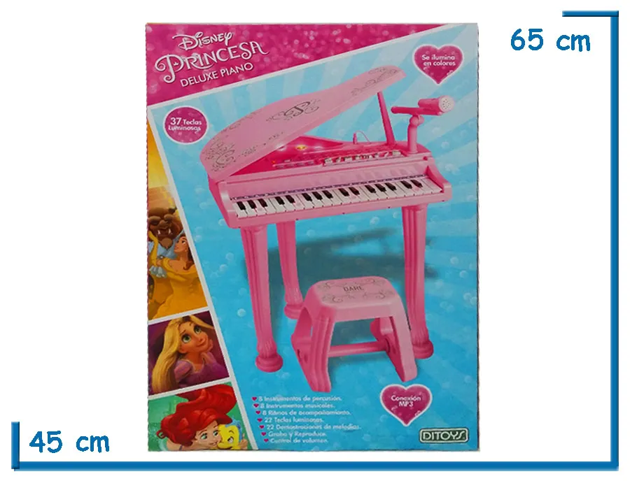 PIANO DELUXE PRINCESAS
