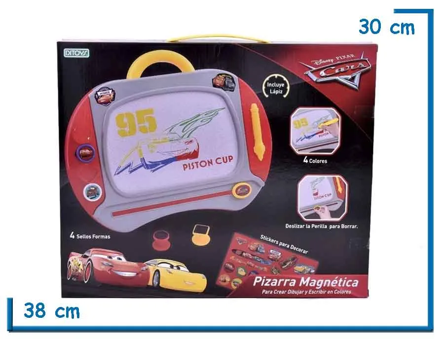 PIZARRA MAGNETICA CARS