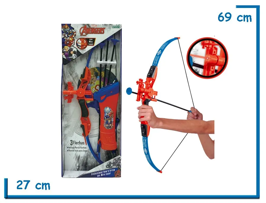 AVENGERS ARCO Y FLECHA CON MIRA LASER