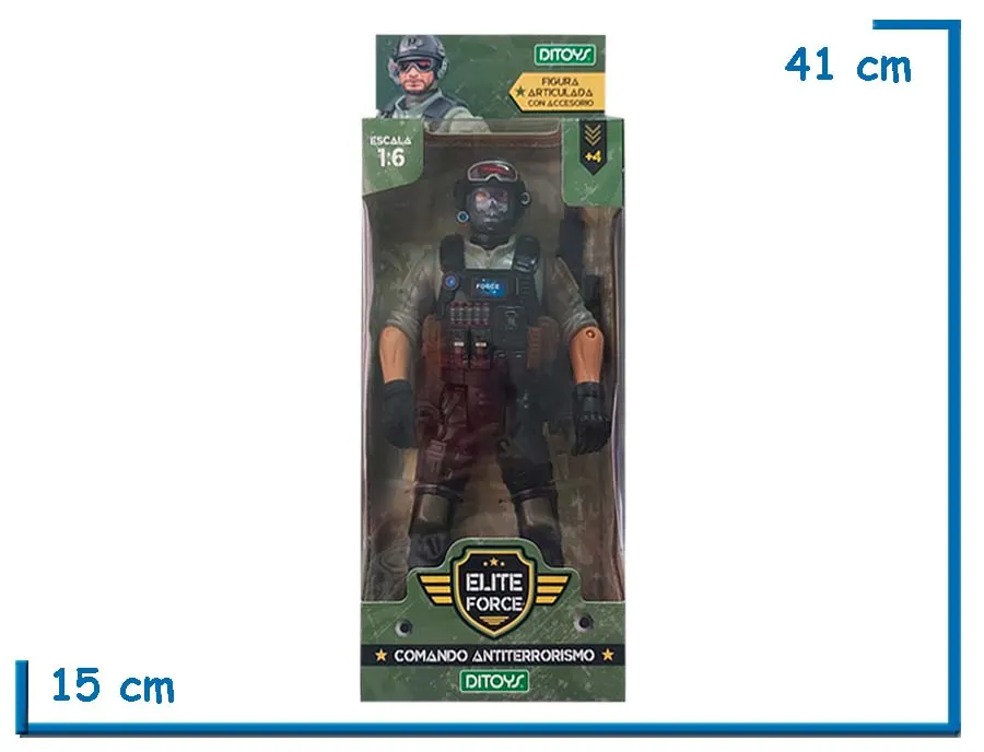 ELITE FORCE COMANDO ANTITERRORISMO BEIGE PASAMONTA¥AS