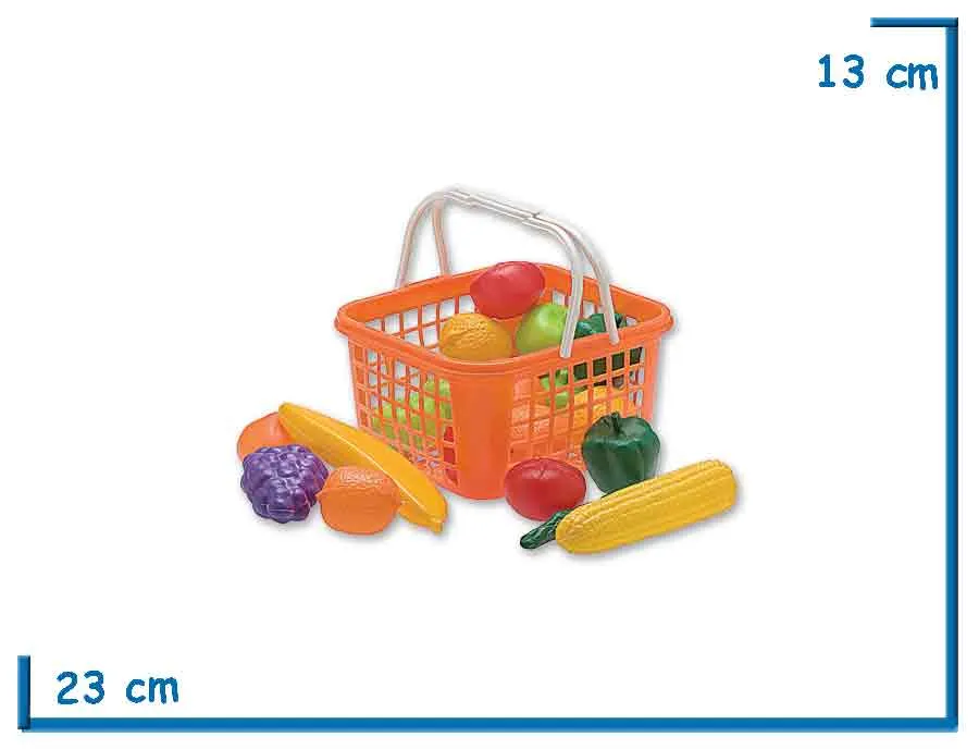 CANASTA DE FRUTAS Y VERDURAS