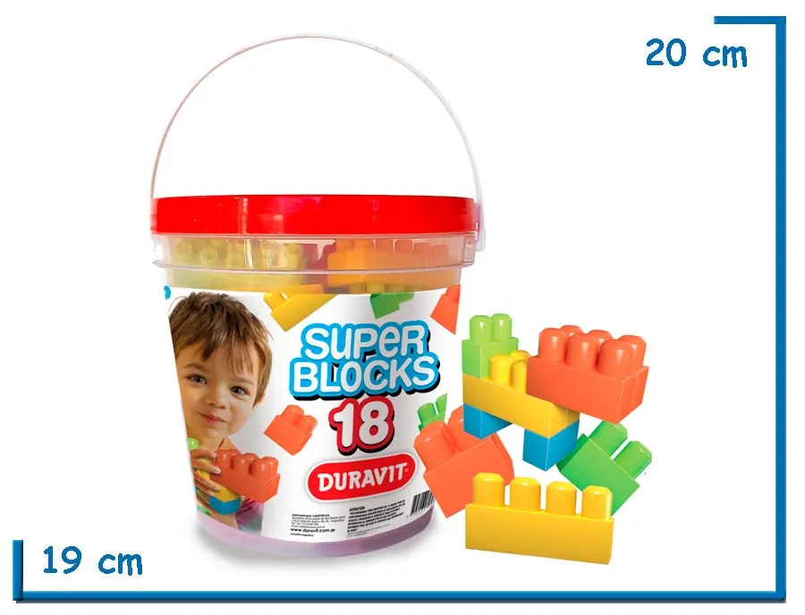 BALDE SUPER BLOCKS X18 PZS