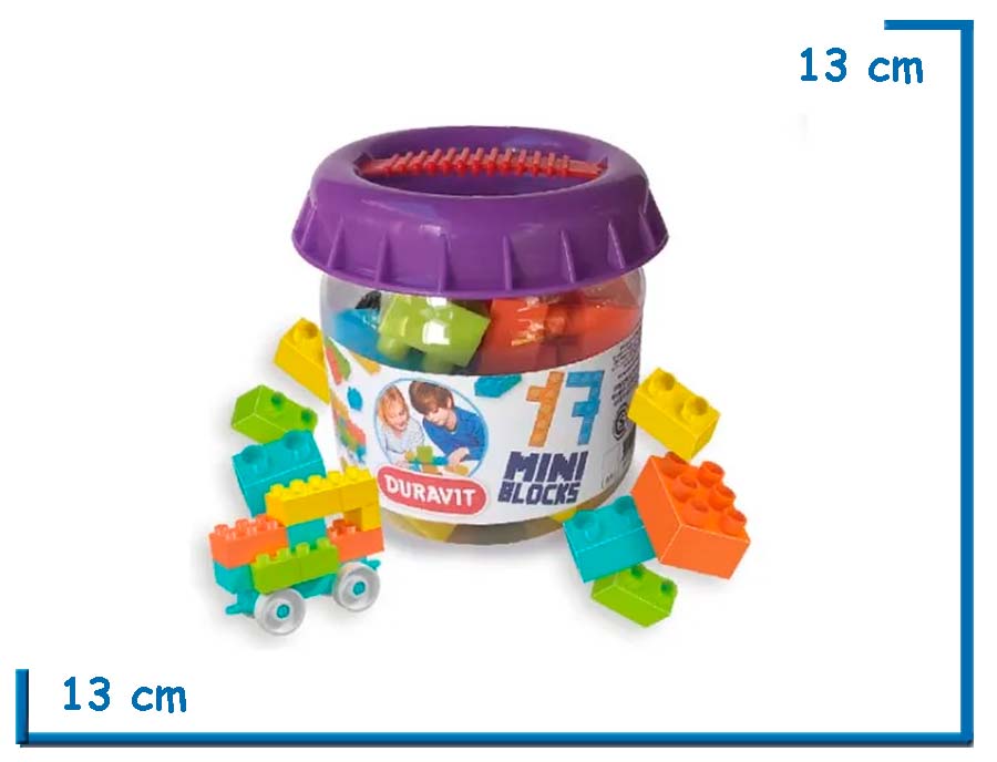 POTE DE BLOCKS CHICOS X 17PZS