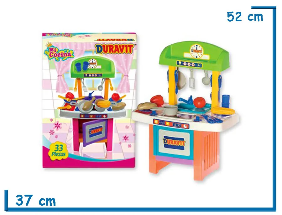 COCINA CON ACCESORIOS EN CAJA
