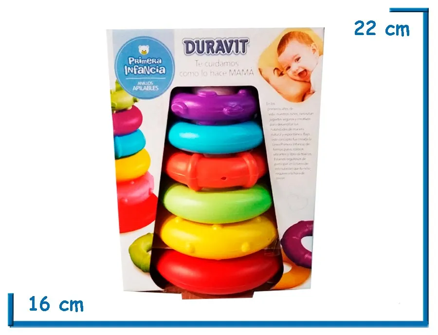 PIRAMIDE ANILLOS APILABLES