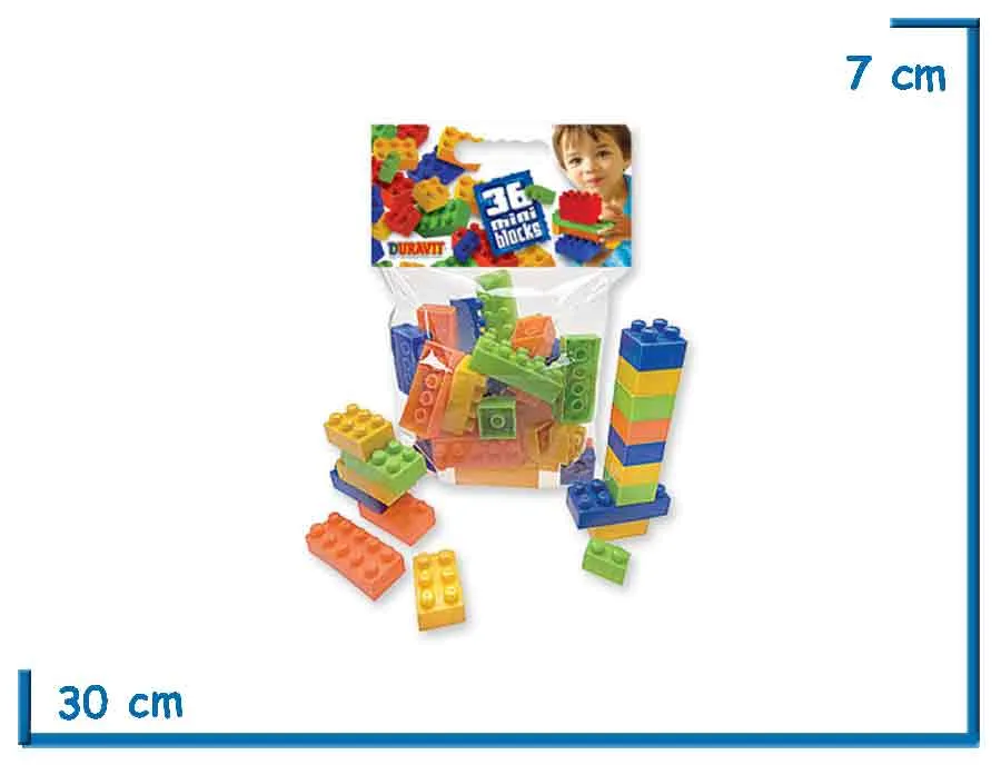 BLOCK X36 PIEZAS EN BOLSA