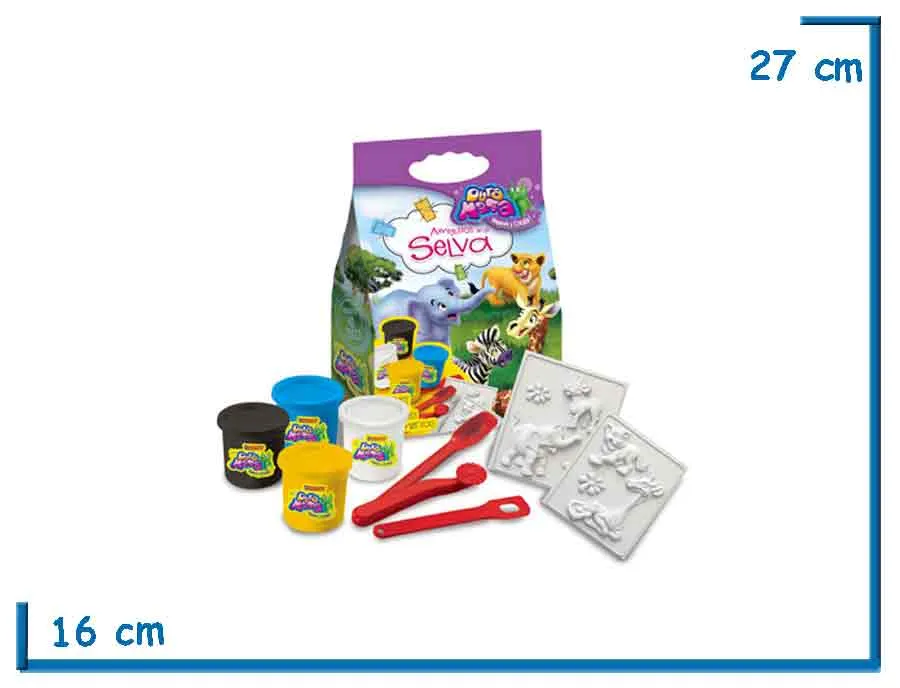 PACK ZOO SELVA CON MASA