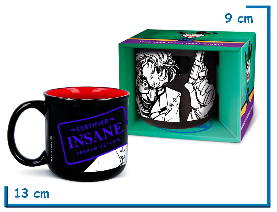 STOR THE JOKER INSANE TAZA CERAMICA DELUXE EN CAJA 414ML
