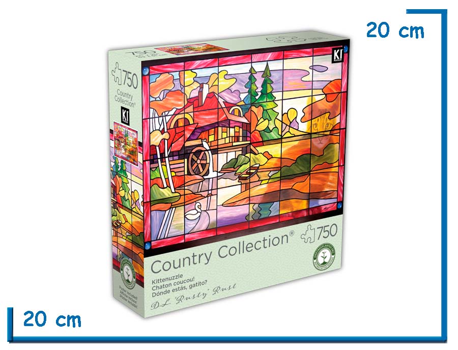 KI PUZZLE X750 PZS DONDE ESTAS GATITO COUNTRY COLLECTION