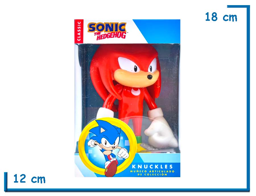 CARNIVAL TOYS CLASSIC KNUCKLES 17CM SONIC THE HEDGEHOG