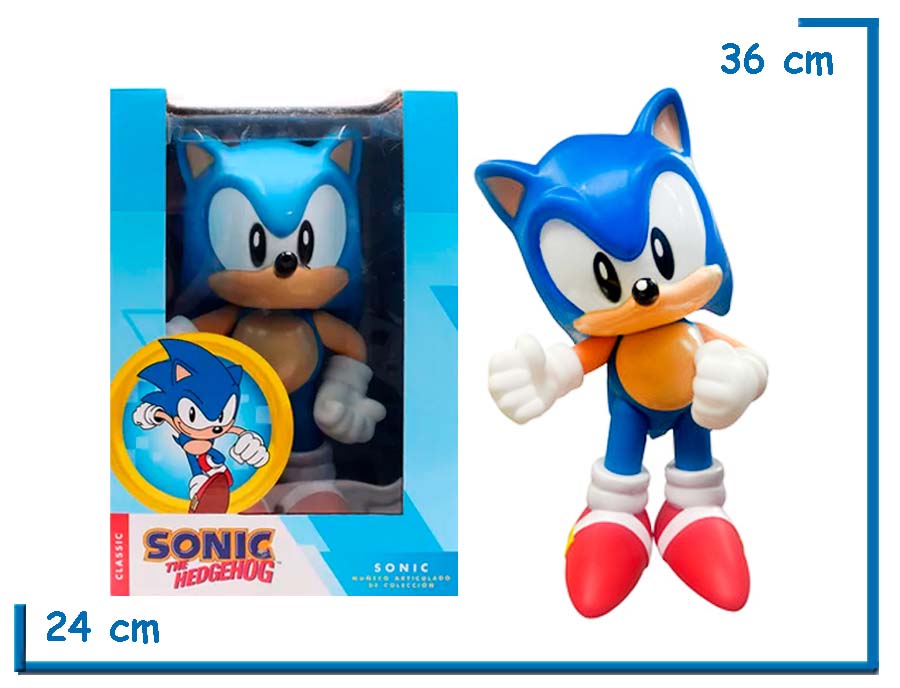 CARNIVAL TOYS CLASSIC SONIC 36CM SONIC THE HEDGEHOG