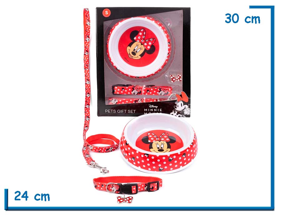 CERDA MINNIE MOUSE PETS GIFT SET TALLE S