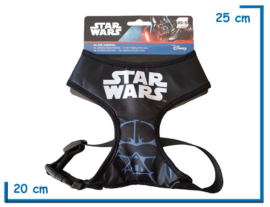 CERDA STAR WARS DARTH VADER ARNES CONFORT PARA PERRO TALLE XS-S