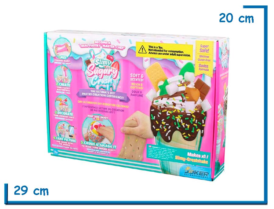 SLIMY SUGARY CRUSH CHOCOLATE SLIMY-MILKSHACK