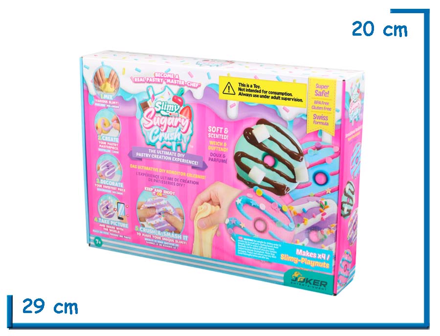 SLIMY SUGARY CRUSH SLIMY-DOOONUTS