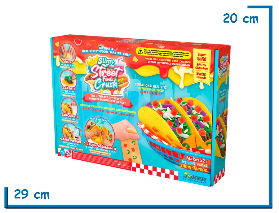 SLIMY STREET FOODZ CRUSH SLIMY-TACOOZ