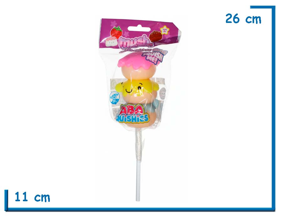 MUSHMEEZ TABA SQUISHIES SWEET FRIENDS MALVAVISCO MULTICOLOR