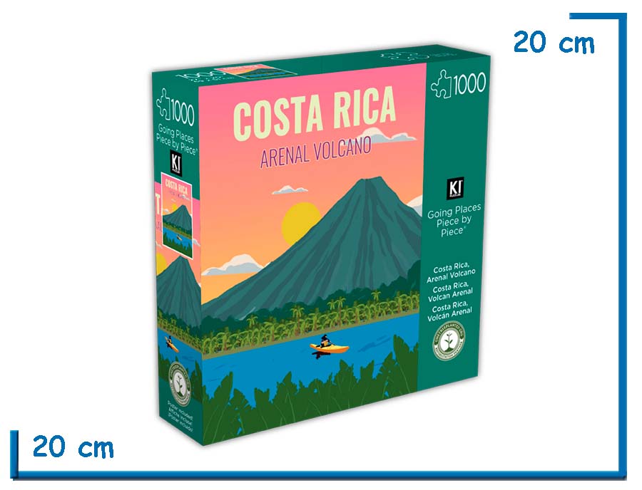 KI PUZZLE X1000 PZS COSTA RICA ARENAL VOLCANO GOING PLACES