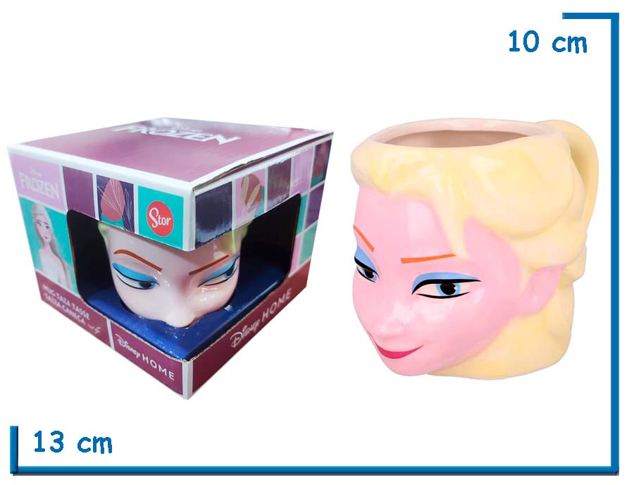 STOR ELSA FROZEN 3D MUG TAZA CERAMICA EN CAJA