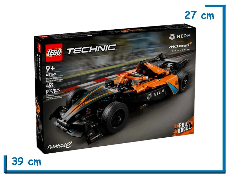 LEGO TECHNIC NEOM MCLAREN FORMULA E TEAM