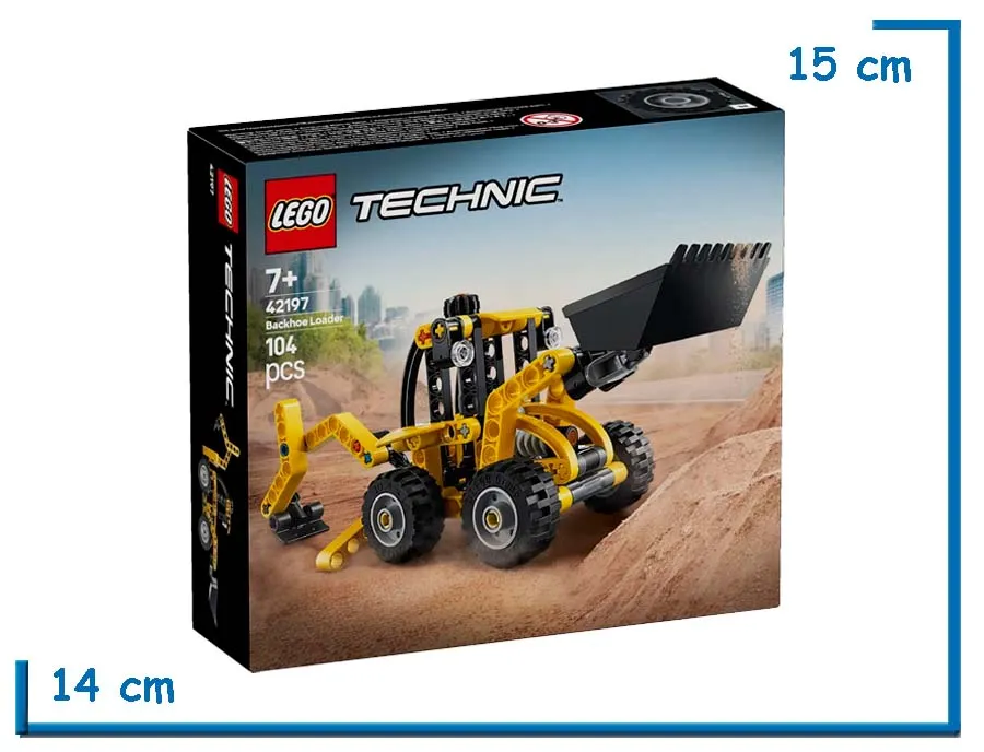 LEGO TECHNIC BACKHOE LOADER