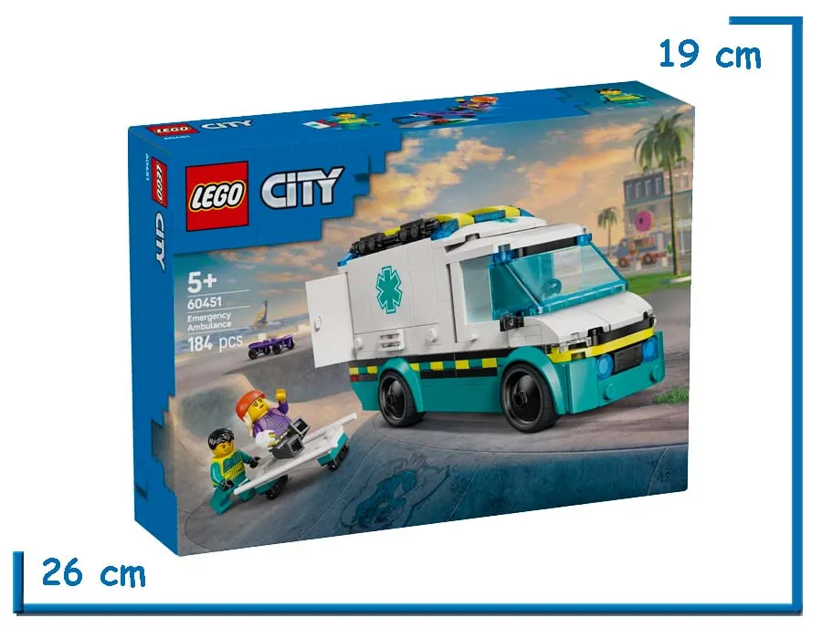 LEGO CITY EMERGENCY AMBULANCE