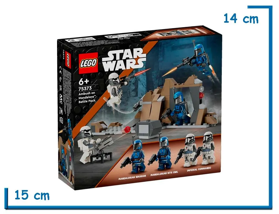 LEGO STAR WARS AMBUSH ON MANDALORE BATTLE PACK