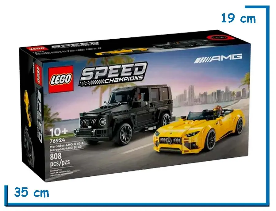 LEGO SPEED CHAMPIONS MERCEDES-AMG G 63 & MERCEDES-AMG SL 63