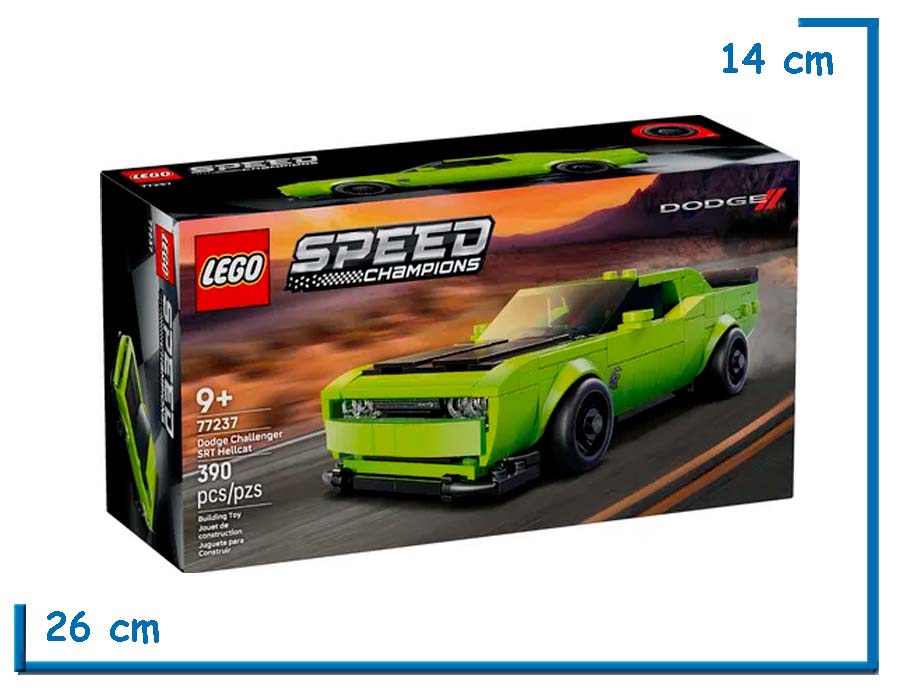 LEGO SPEED CHAMPIONS DODGE CHALLENGER SRT HELLCAT