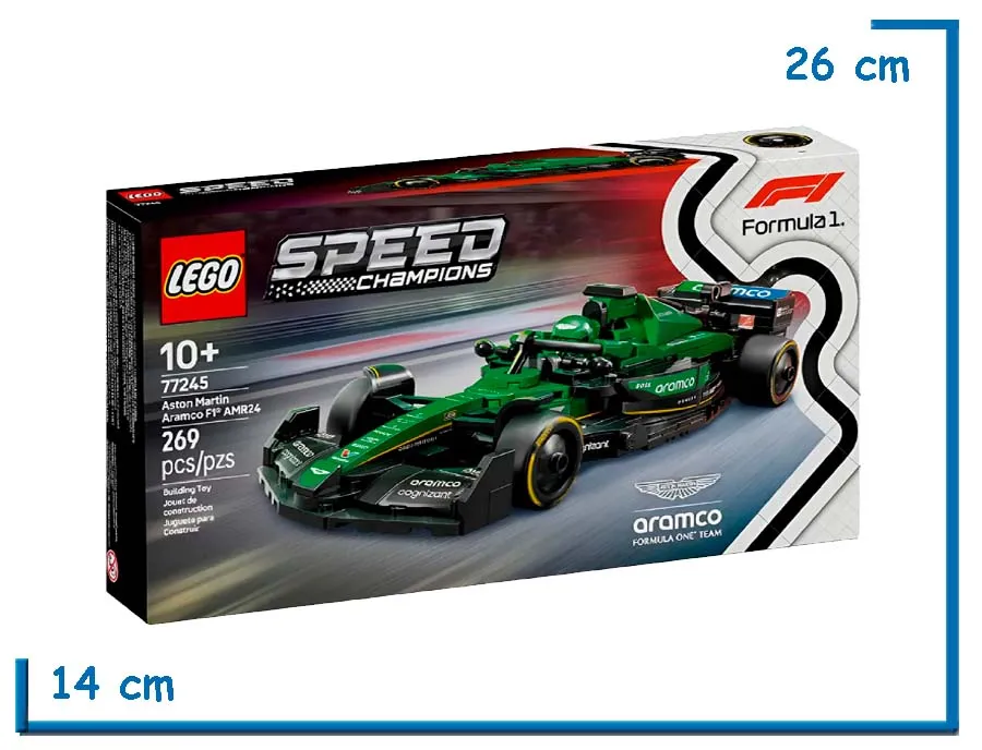 LEGO SPEED CHAMPIONS ASTON MARTIN ARAMCO F1 AMR24