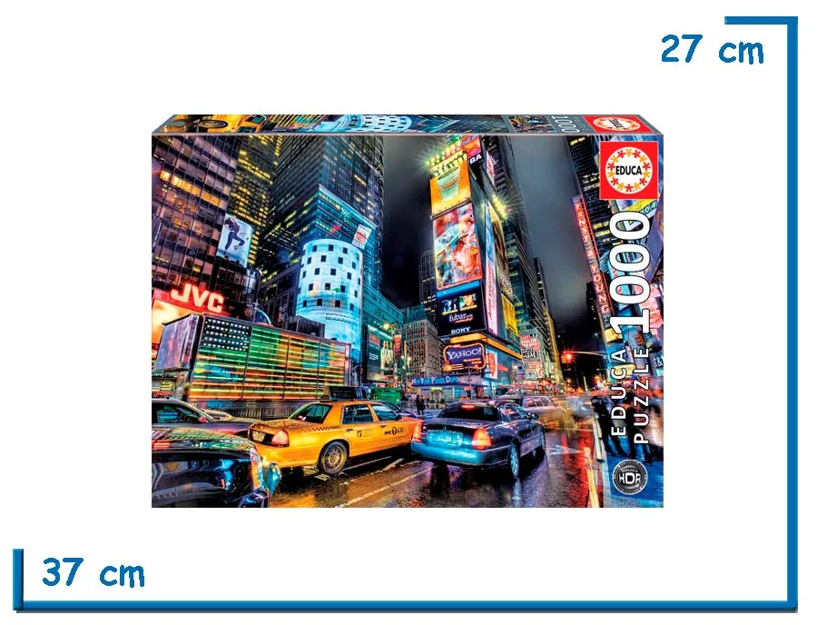 EDUCA PUZZLE X1000 PZS TIMES SQUARE, NEW YORK