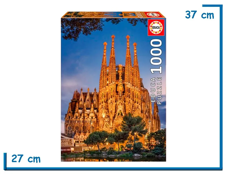 EDUCA PUZZLE X1000 PZS SAGRADA FAMILIA